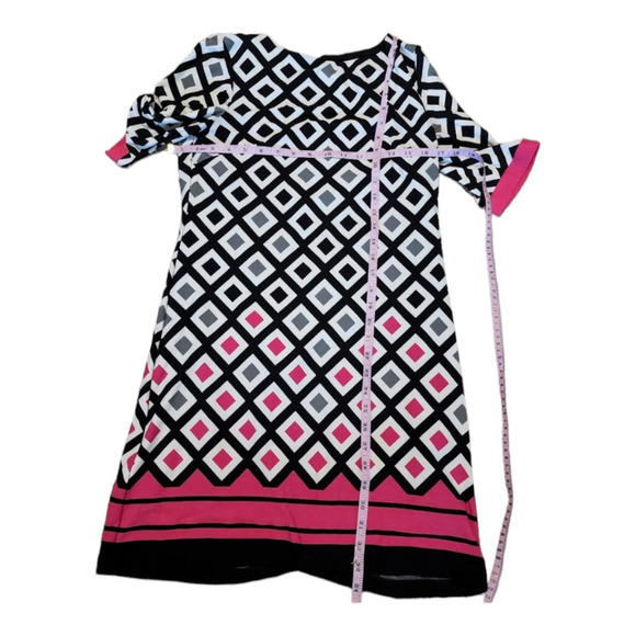 Eliza J Graphic Printed Jersey Dress size 6 - Picture 7 of 7